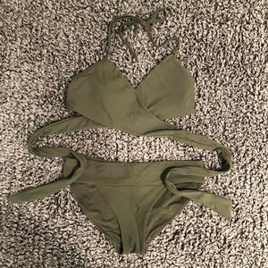 Aerie Wrap Bikini Set